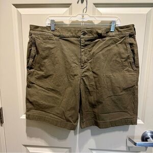 Filson Light Olive Brown Mountain Shorts 9" Chino Cotton Canvas Hiking Men's 40